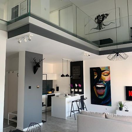 Apartamento Two-Levels Penthouse With A Garden In The City Center Łódź Exterior foto